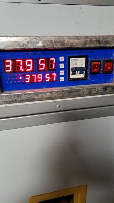 Vînd sau schimb Incubator 2200 ouă de găină profesional + eclozor