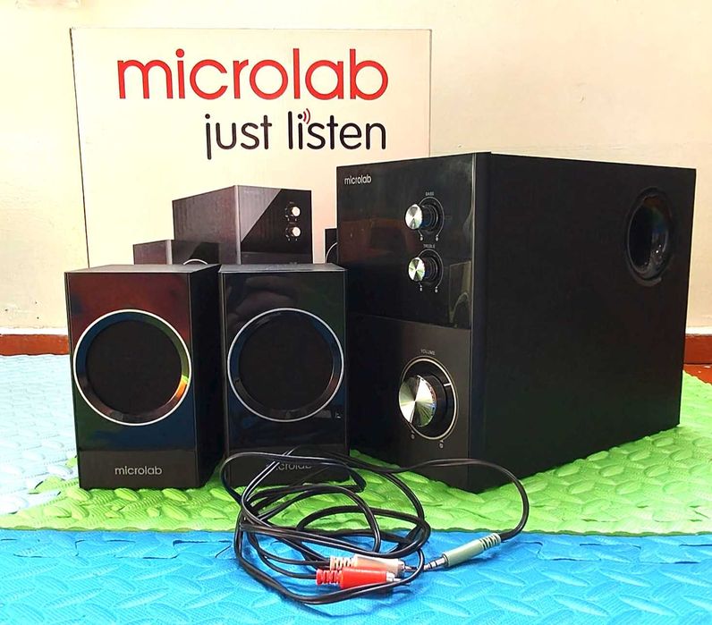 Microlab M-223 (2.1), б/у — отличное состояние