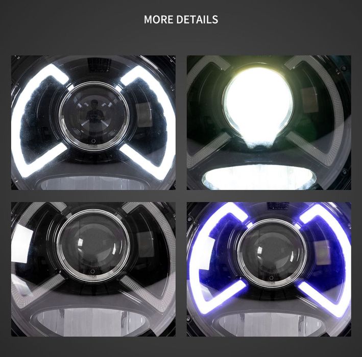 Тунинг FULL LED фарове Jeep Wrangler 2018+ JL JT