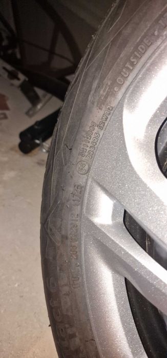 Чисто нов комплект от 4 броя летни гуми Continental 175/65 R14 + джант