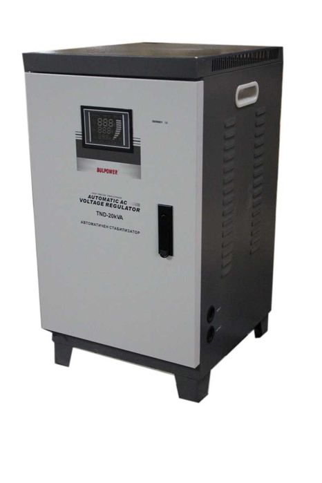 Стабилизатор на ток BULPOWER 20KW с лед дисплей - ТРИФАЗЕН