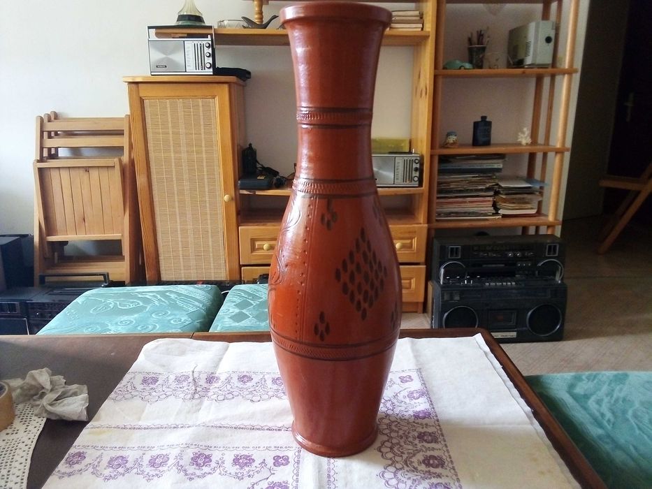 Ваза от соца керамика
