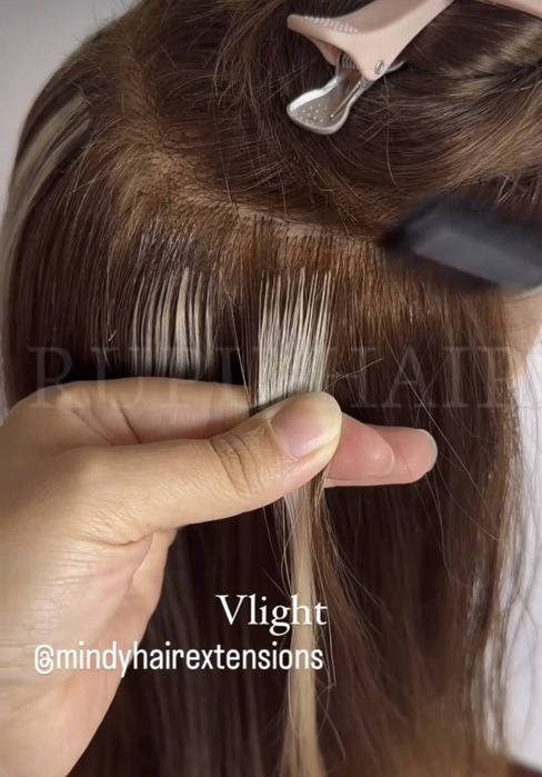 Набор для наращивания волос новый