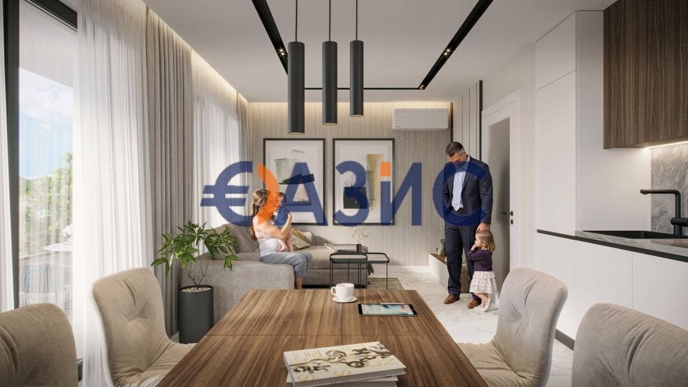 Продава се Двустаен апартамент в Свети Влас - 59 кв.м за 757 €/кв.м - Снимка #3