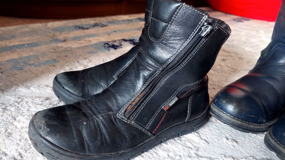 Коженная обувь на мальчика