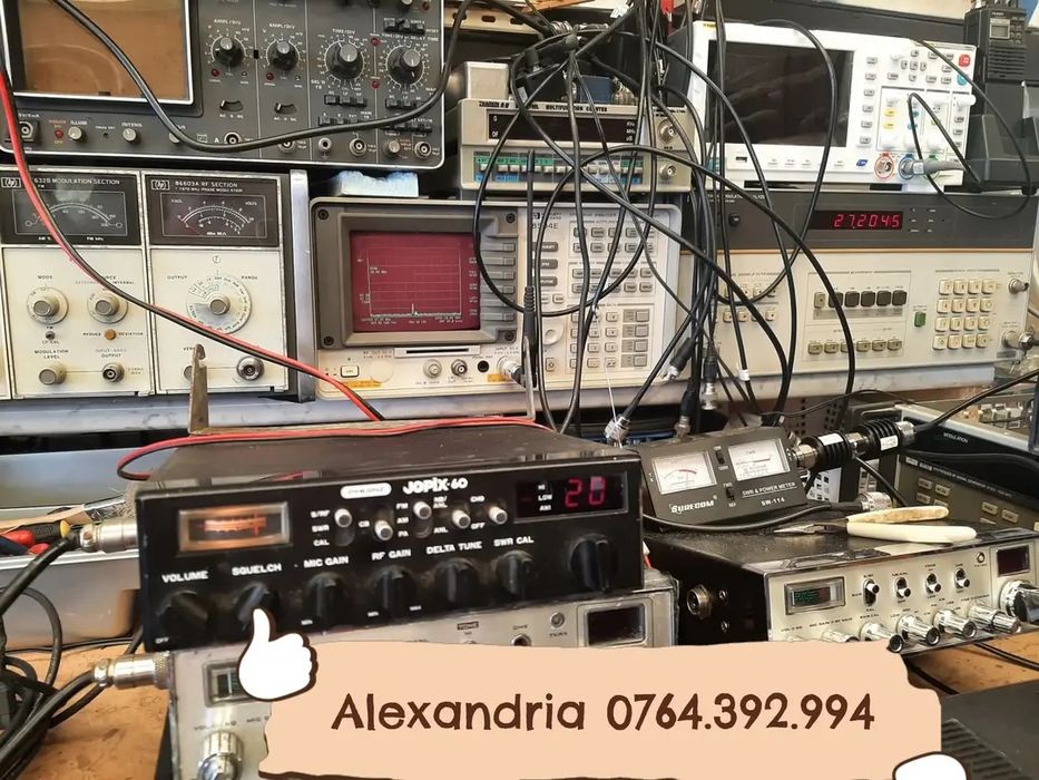 Service stații radio CB  auto Alexandria