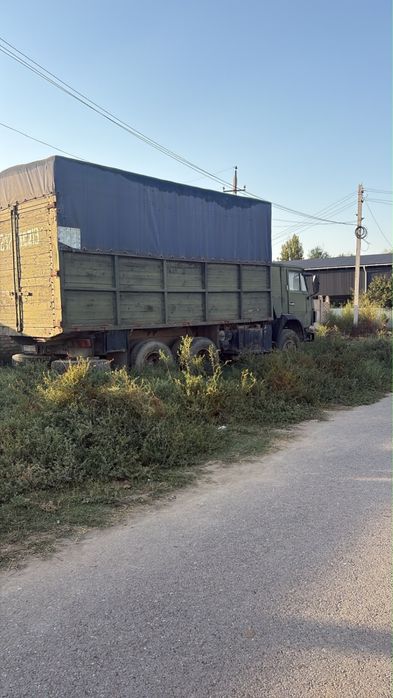 Камаз с прицепом