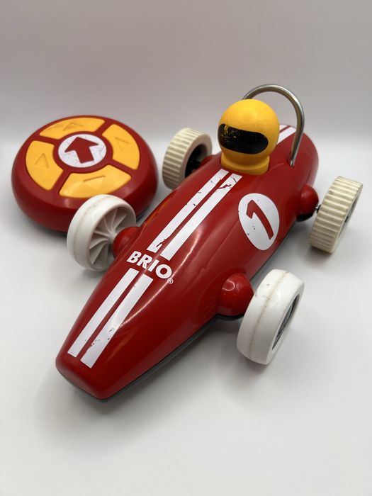 Masina de curse cu telecomanda BRIO Sweden, retro, perfect functional