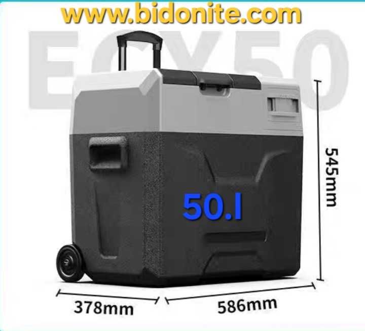 Хладилник с компресор батерия 12v/24v/220v до -20 градуса блутут контр