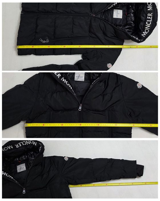 Geaca MONCLER unisex, model de puf, groasă, impermeabilă, nr. L / XL