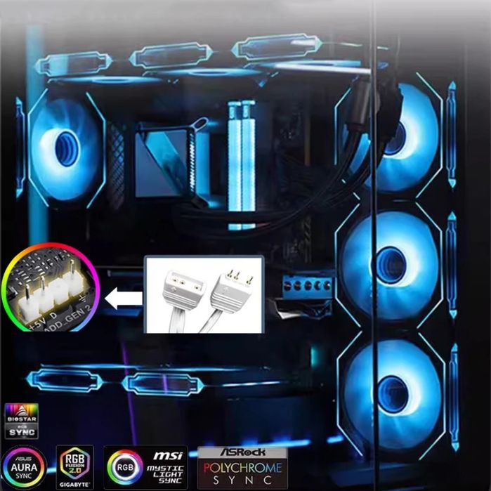 ARGB 120mm QuizAim куллеры