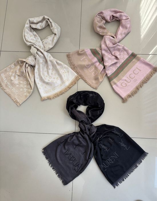 Esarfa Louis Vuitton/ GG / YSL/ Burberry