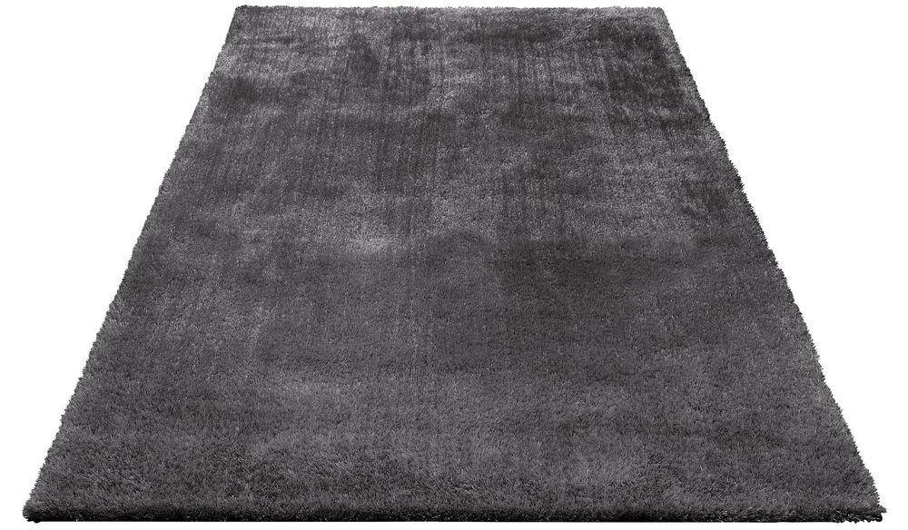 Covor Shaggy Dana, fir inalt si moale, gri, 300 x 400 cm
