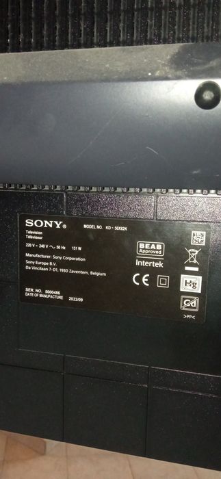 ТВ Sony BRAVIA 50"