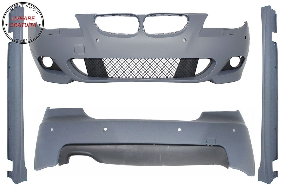 Kit Exterior BMW Seria 5 E60 (2003-2007) M-Technik Design cu PDC 24mm- livrare gratuita