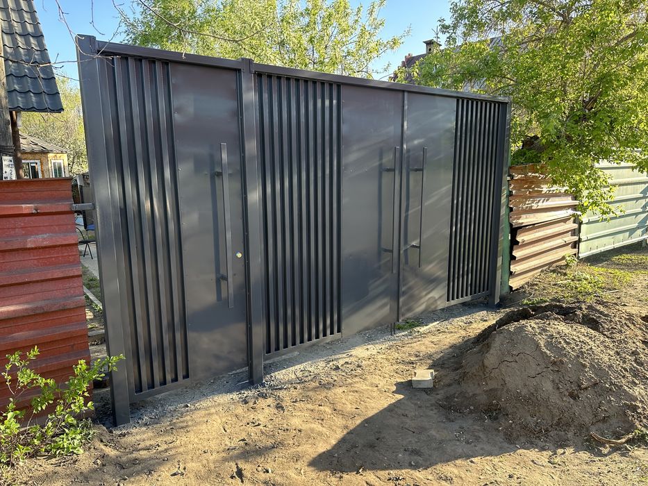 Ворота кованные