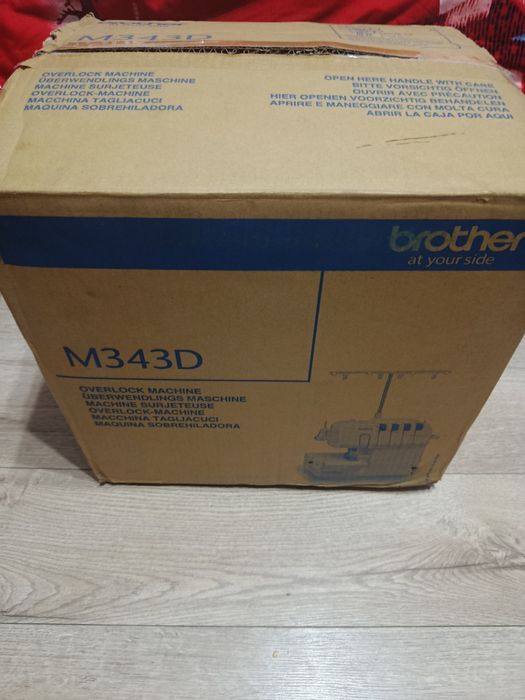 Mașina de surfilat Brother M343d Noua