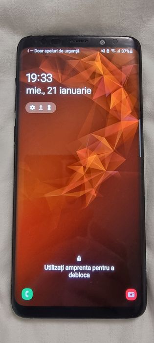 Samsung Galaxy S 9 plus Black 128 GB RAM 6