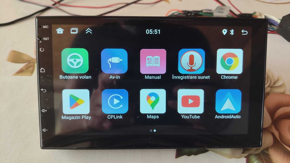 Navigație Auto Android - 2GB RAM / 32GB ROM - Ecran Touchscreen