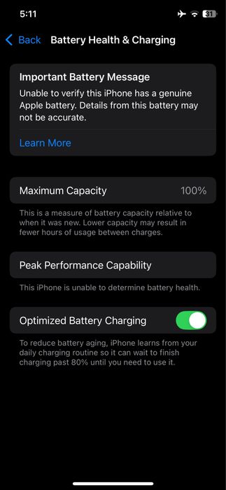 Iphone XS 256gb white