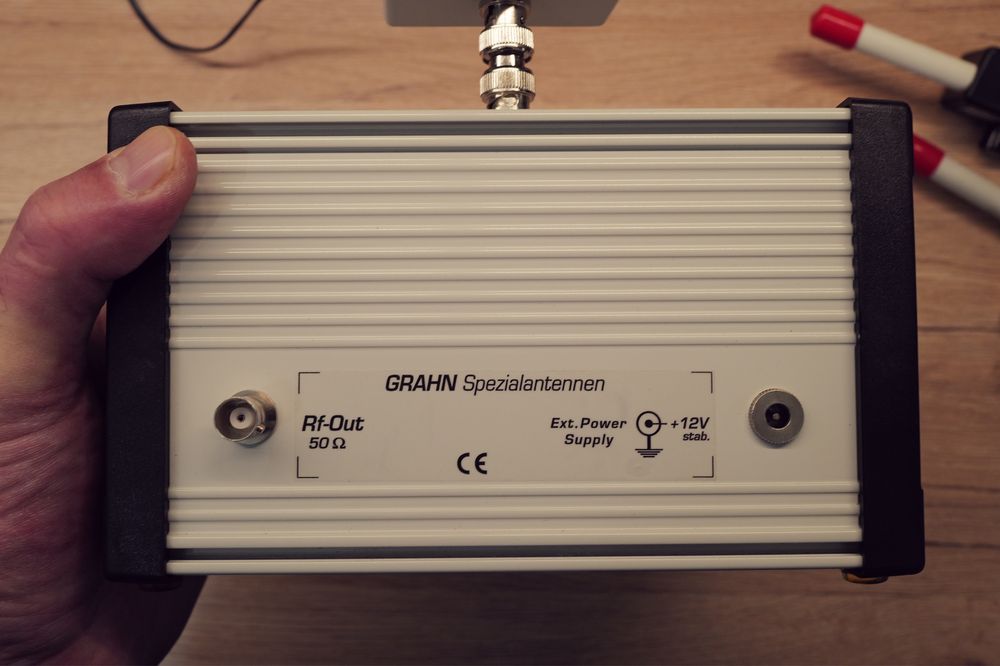 Antena activa GRAHN GS3-SE radioamatori cu 3 module DX TX HF UHF LW