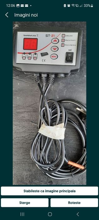 Controler pompa centrală combustibil solid, pornire/oprire ST-21