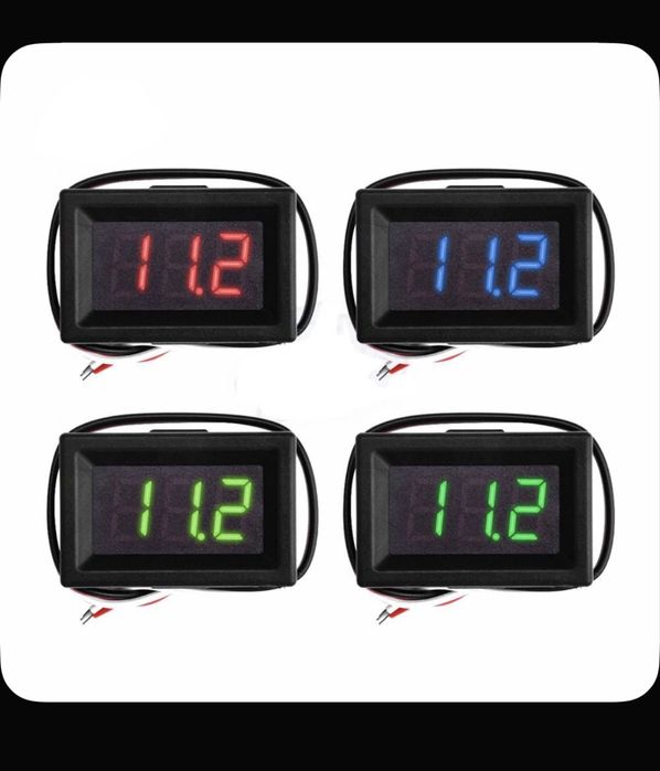 Вольтметр цифровой 12в