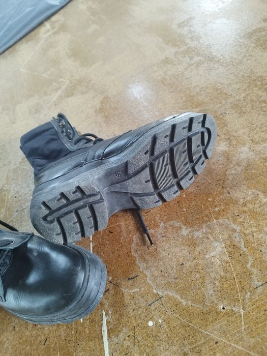 Берцы. Сапоги. Кожа.