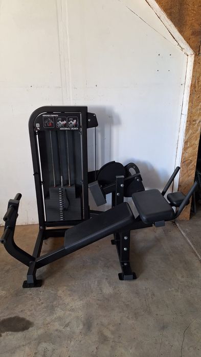 Hammer Strength crunch abdomen