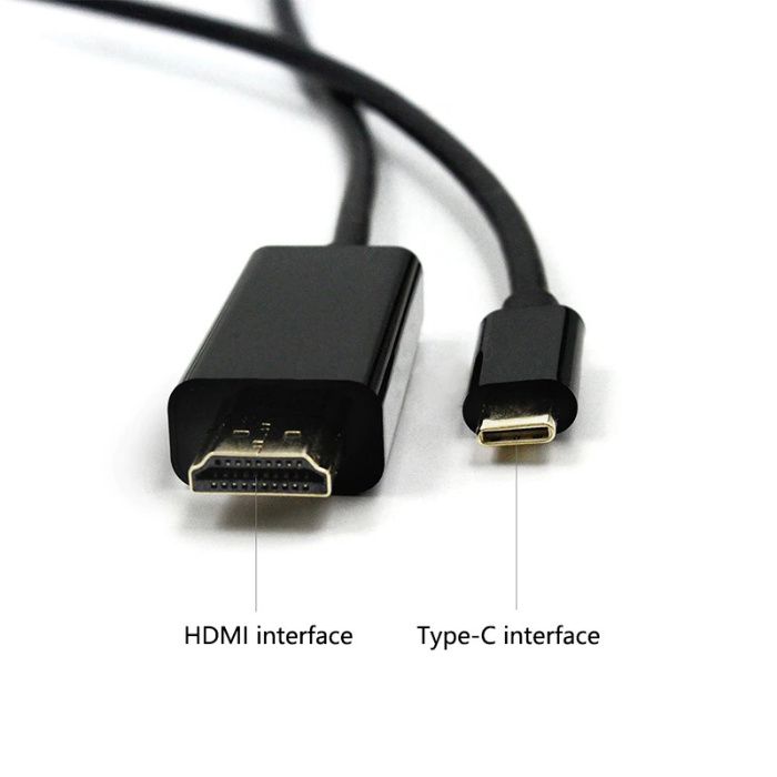 Cablu USB-C la HDMI telefon Samsung S10 S20 S21 S22 S23 Note 10 20 DEX