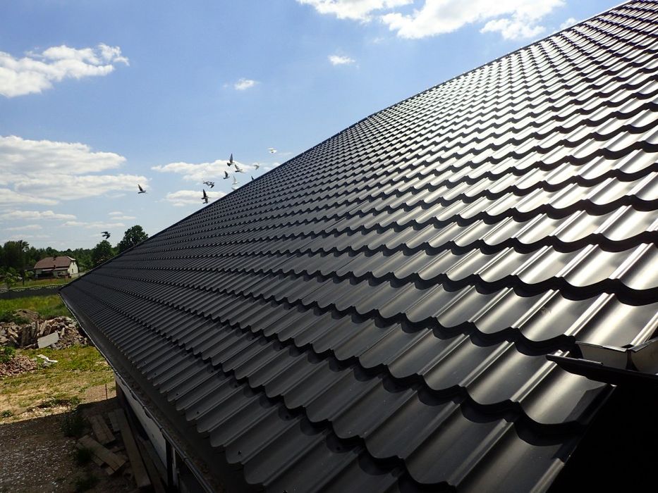 Металлочерепица крыша черепица