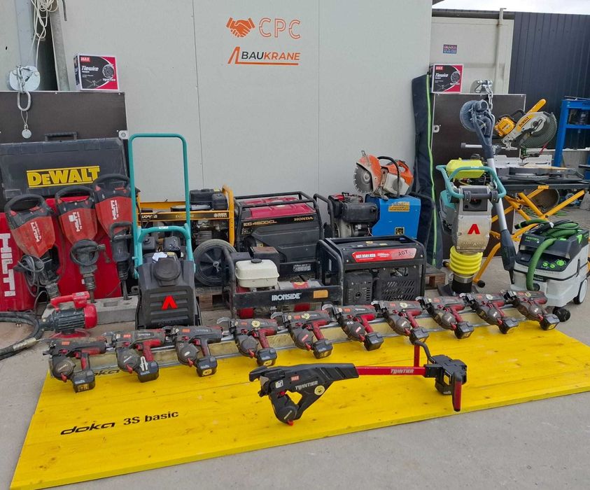 Dezumidificator Tun caldura Foreza pamant Placa compactoare Generator