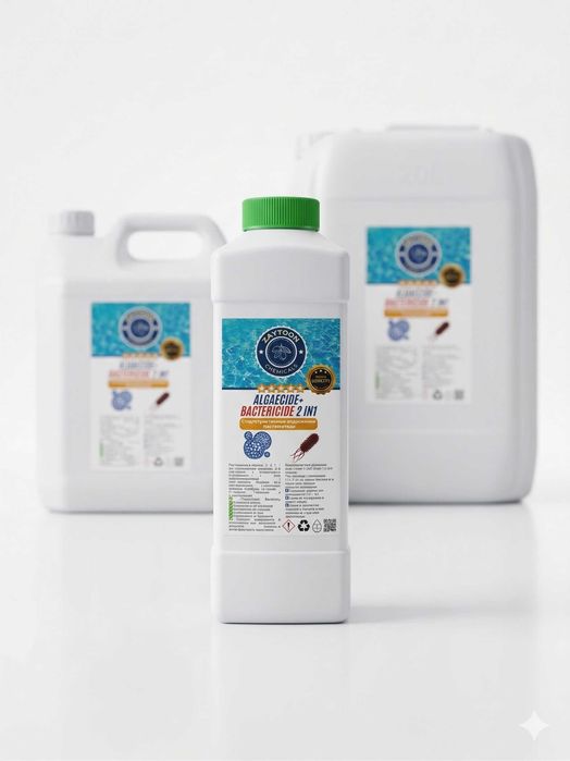 2 в 1 средство Zaytun алгицид и бактерицид