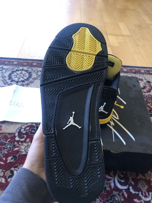 Jordan 4 Retro Yellow Thunder 45