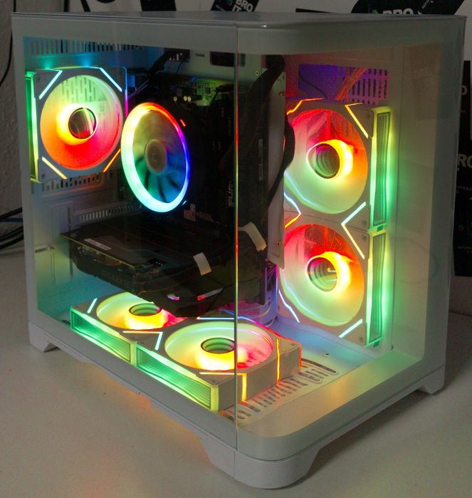PC Gaming Desktop Ryzen 5 GTX 1660 TI  32GB DDR4 SSD 256gb HDD 2TB win 11