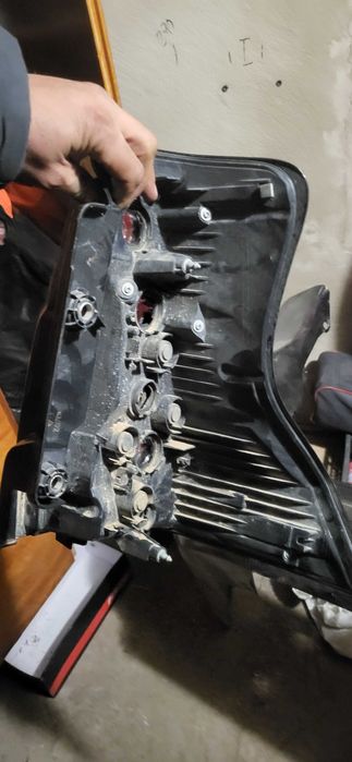 Тойота Прада бампер задни стоп