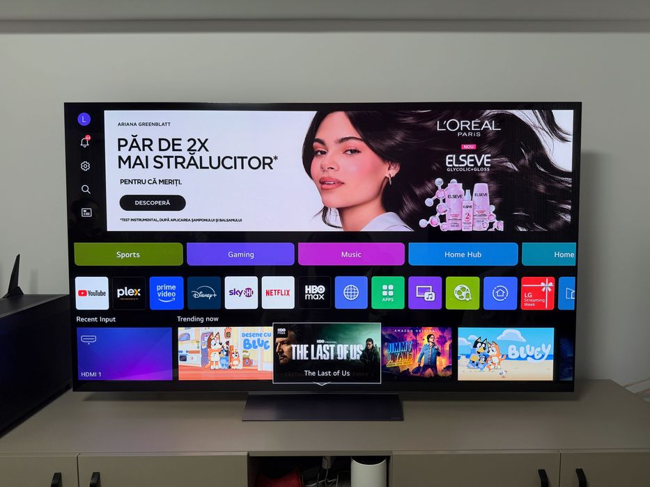 LG OLED77C2 - smart TV televizor - 77"  195 cm - 120Hz G-Sync FreeSync