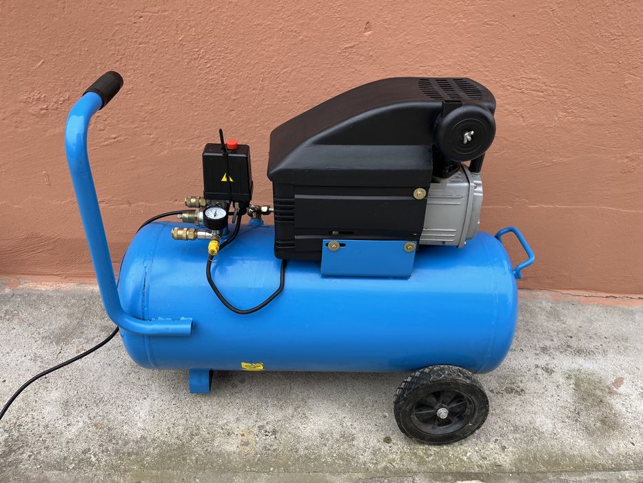 Маслен Компресор GUDE 1.85kw 50лит. 10бар. 250 L/min. Внос Гернания