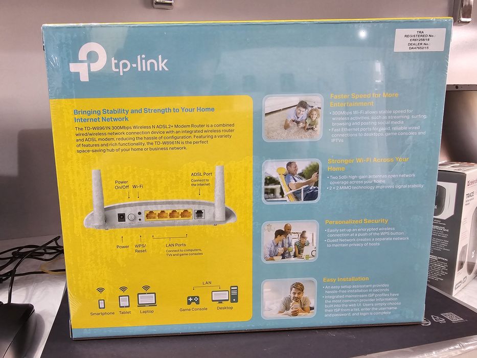 TP-Link 300 MBPS TD-W8961N