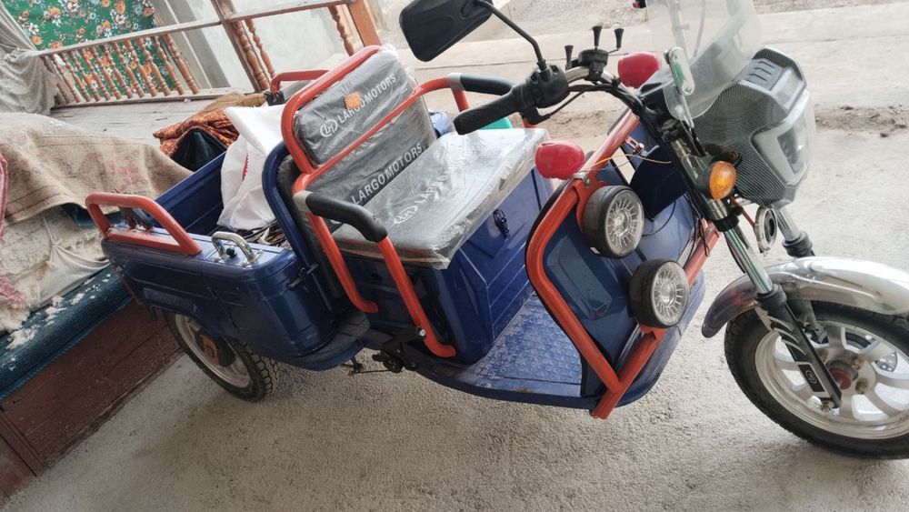 3 balonli elektro skuter