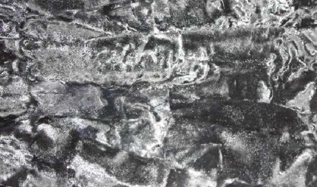 Mantou lung din blana naturala de ied de Etiopia marimea XL