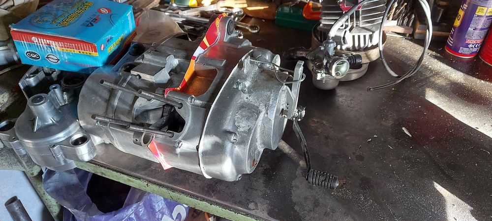 Двигатель мопеда СССР Спортивный В-501