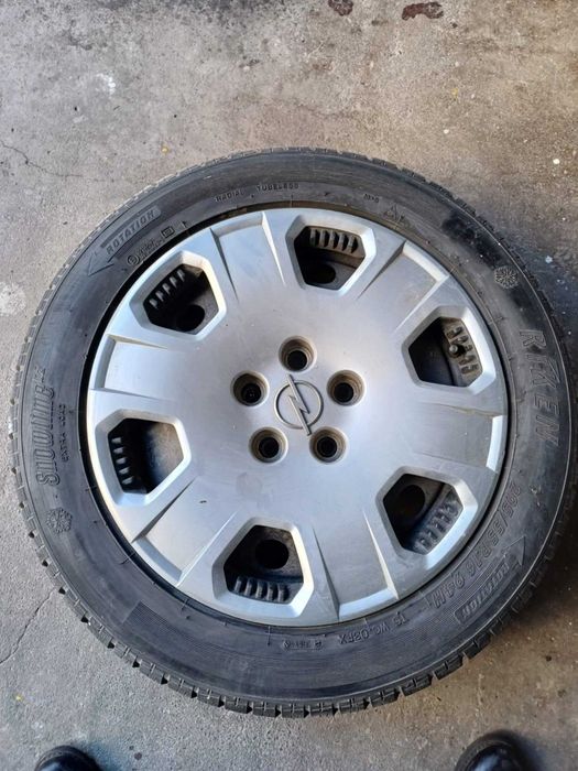 4 Jante  + 4 Anvelope iarna Riken  205/ 55 /R16