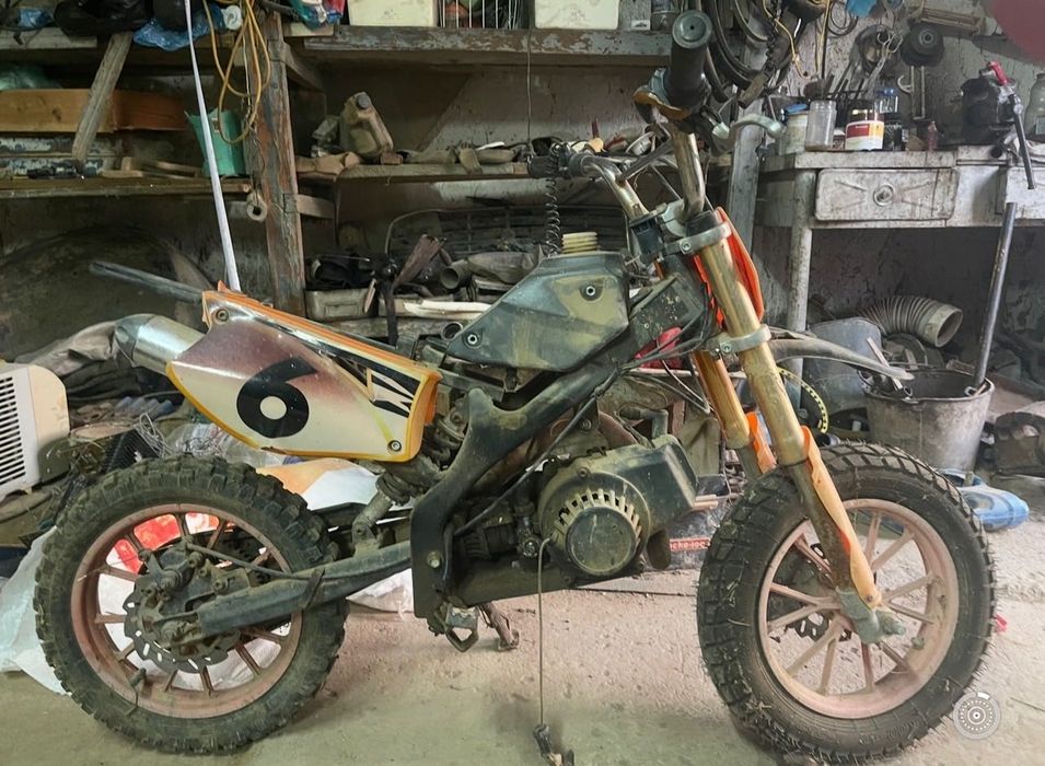 Детский питбайк KXD50 кубов (мини-кросс)