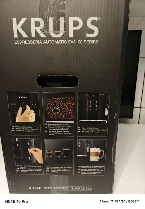 Espressor automat Krups Espresseria Automatic EA810B70, 1400W