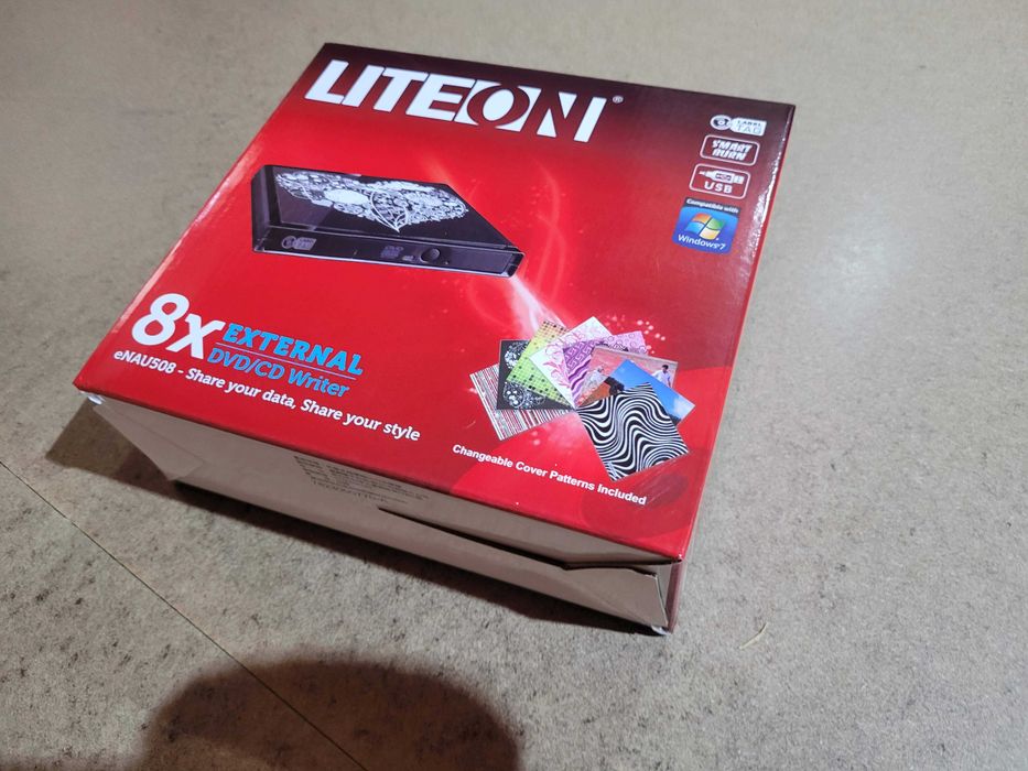 DVD player, Writer extern Liteon, USB, nou