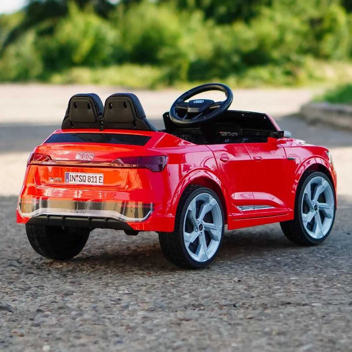 Masinuta electrica copii, Audi SQ8, 70W 12V, tip SUV, cu roti moi NOU