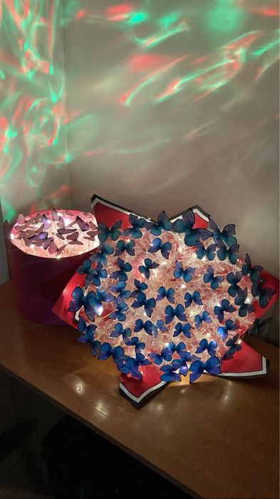 Букеты из бабочек