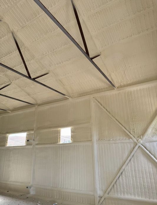 Утепление пенополеуретаном