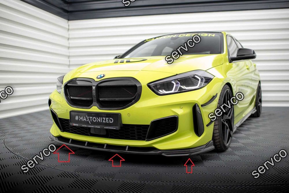 Pachet Set Body kit tuning Carbon Bmw Seria 1 F40 M135i 2019-v4 Maxton